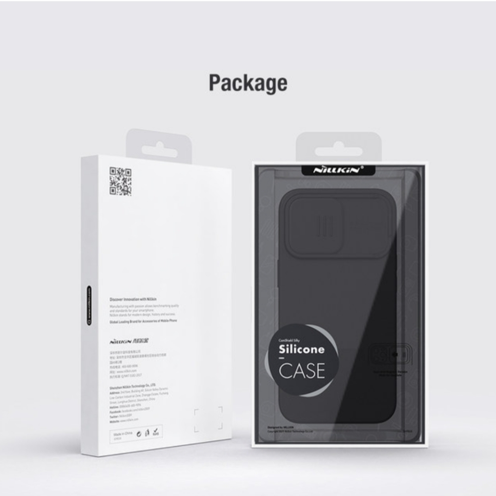 New Cam Shield Armor Black Phone Case For iPhone 13 Pro